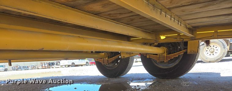 image for item EN3763 2013 Rice tilt deck equipment trailer