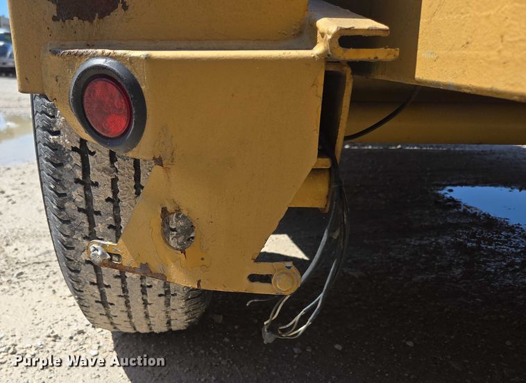image for item EN3763 2013 Rice tilt deck equipment trailer