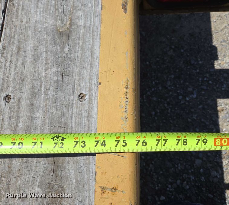 image for item EN3763 2013 Rice tilt deck equipment trailer