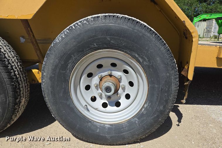 image for item EN3763 2013 Rice tilt deck equipment trailer
