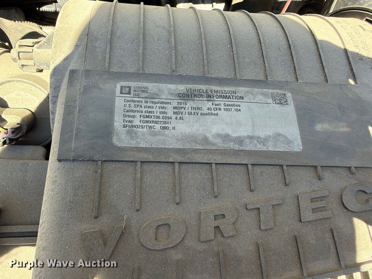 image for item EP3070 2015 Chevrolet Express 2500 van
