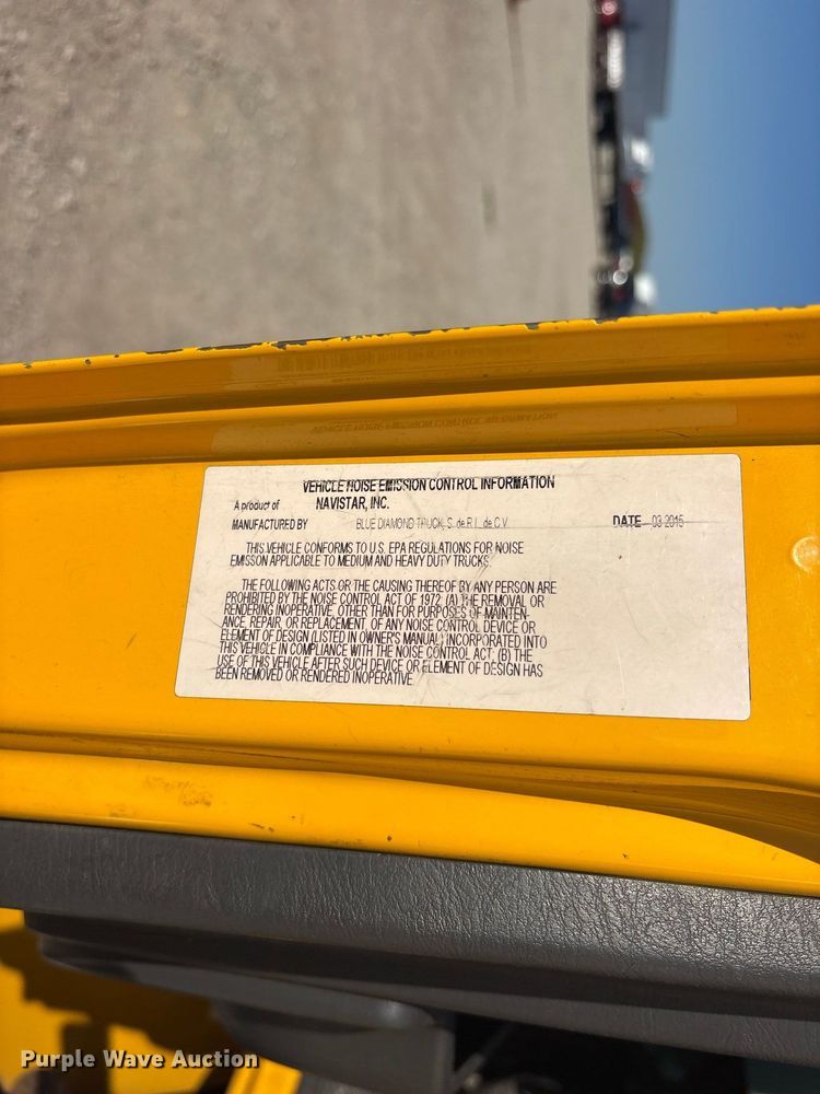 image for item ES8273 2016 International MA025 box truck
