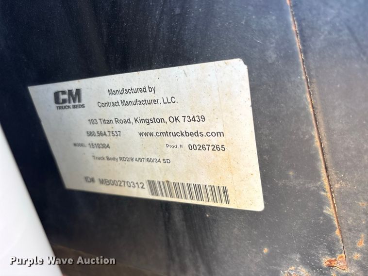 image for item ES8281 2015 Chevrolet Silverado 3500HD Crew Cab dump flatbed pickup truck