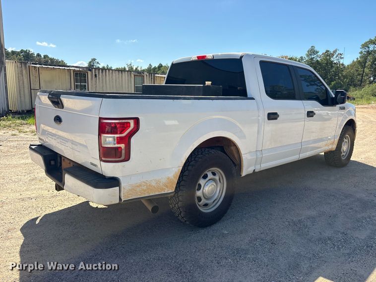 image for item ES8283 2018 Ford F150 Crew Cab pickup truck