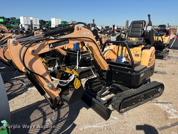 image for item ES8381 2024 Erie EM15 mini excavator