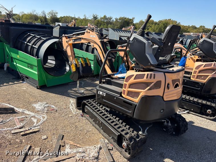 image for item ES8381 2024 Erie EM15 mini excavator