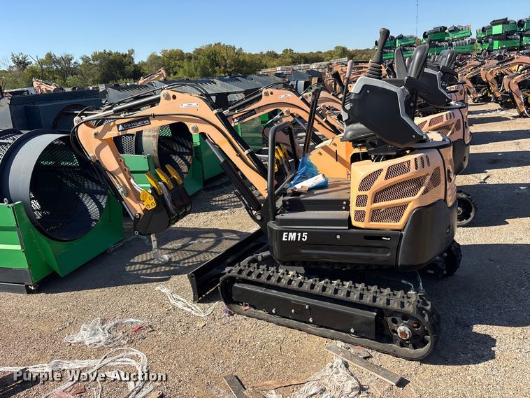 image for item ES8381 2024 Erie EM15 mini excavator
