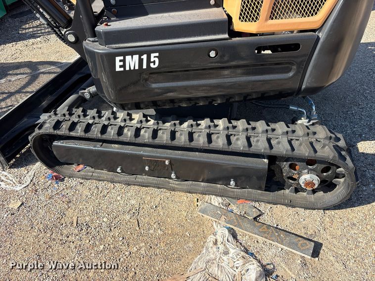 image for item ES8381 2024 Erie EM15 mini excavator