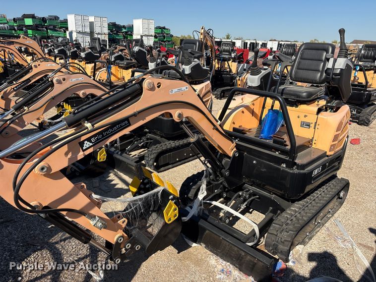 image for item ES8382 2024 Erie EM15 mini excavator