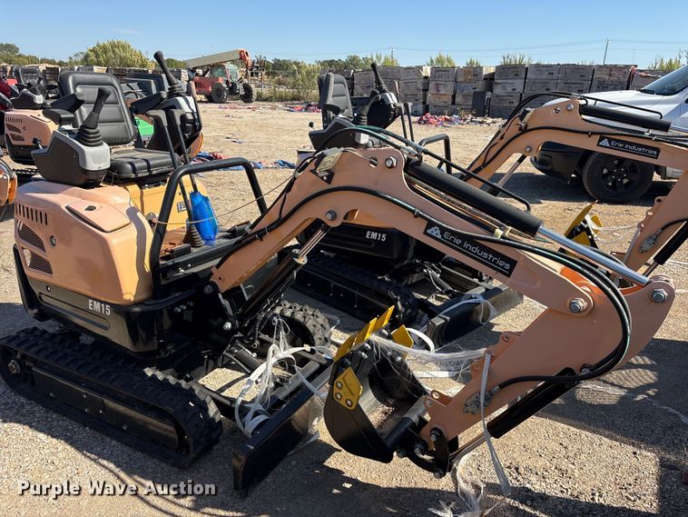 image for item ES8382 2024 Erie EM15 mini excavator