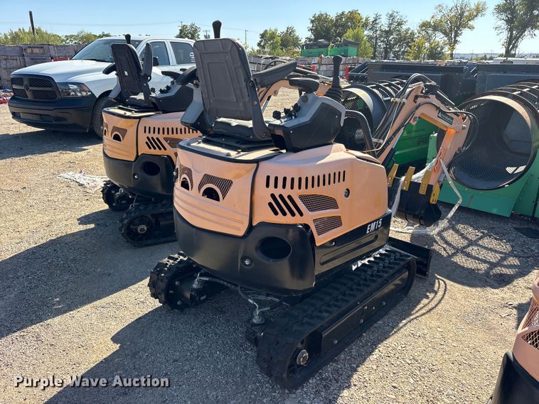 image for item ES8382 2024 Erie EM15 mini excavator