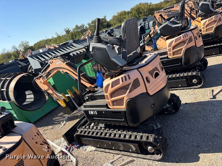image for item ES8382 2024 Erie EM15 mini excavator