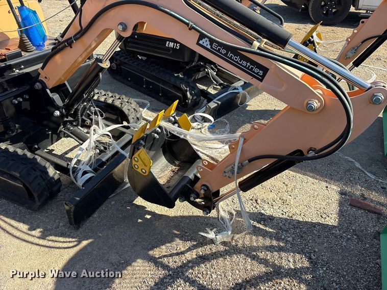 image for item ES8382 2024 Erie EM15 mini excavator