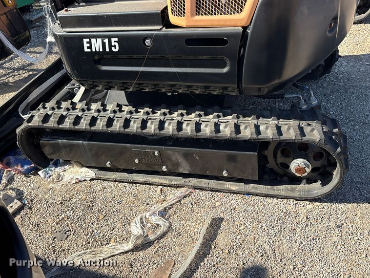 image for item ES8382 2024 Erie EM15 mini excavator