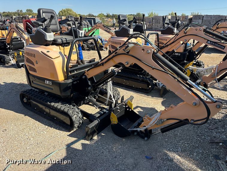 image for item ES8383 2024 Erie EM15 mini excavator