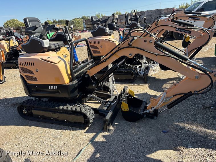 image for item ES8383 2024 Erie EM15 mini excavator