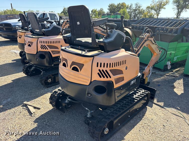 image for item ES8383 2024 Erie EM15 mini excavator