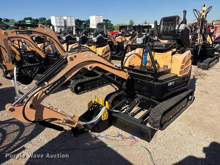 image for item ES8384 2024 Erie EM15 mini excavator
