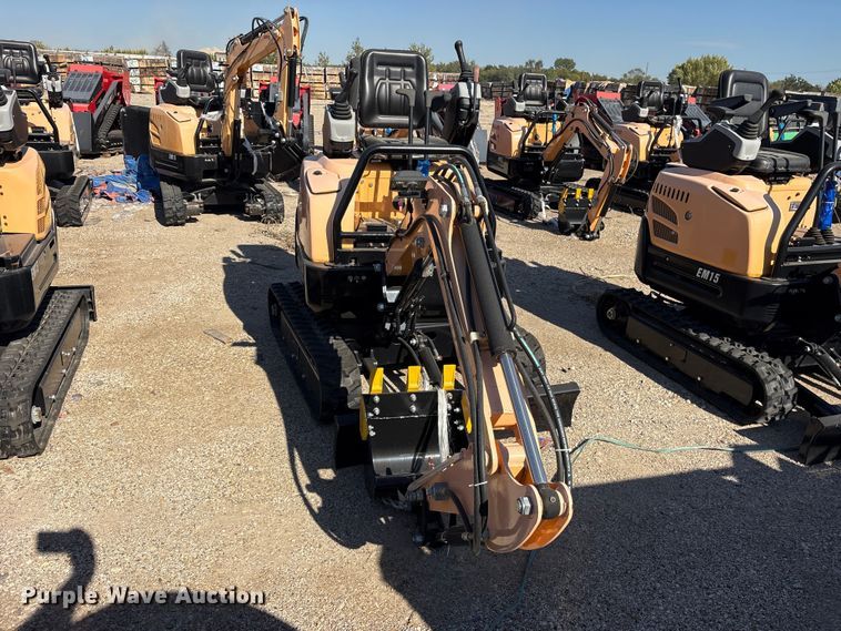 image for item ES8384 2024 Erie EM15 mini excavator