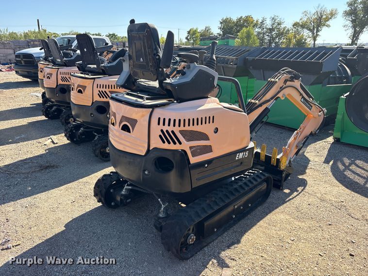 image for item ES8384 2024 Erie EM15 mini excavator