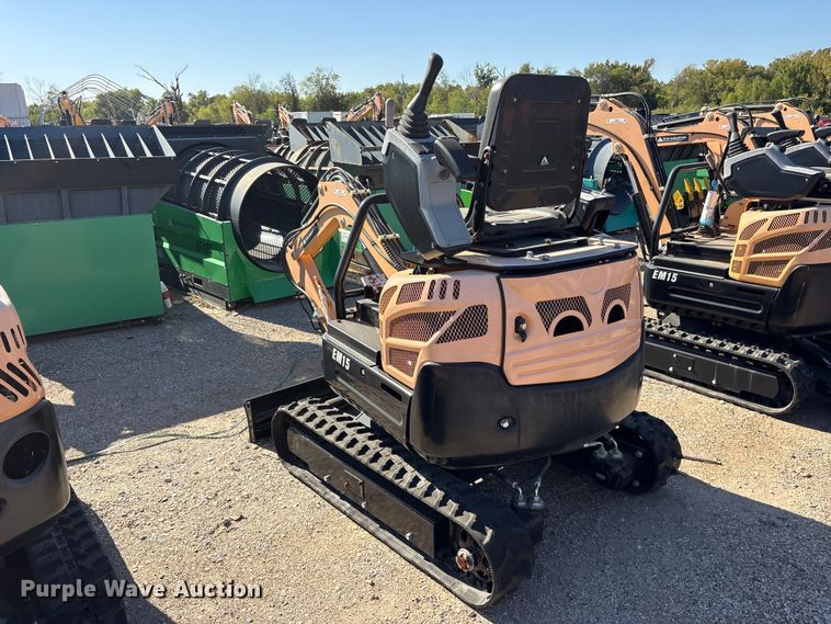 image for item ES8384 2024 Erie EM15 mini excavator