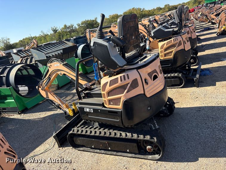 image for item ES8384 2024 Erie EM15 mini excavator