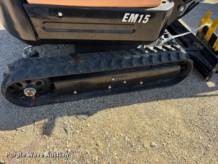 image for item ES8384 2024 Erie EM15 mini excavator