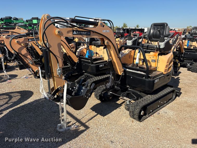 image for item ES8385 2024 Erie EM15 mini excavator