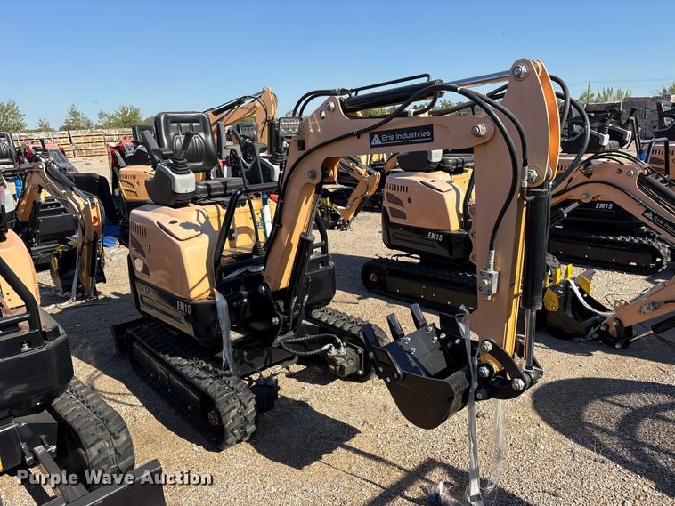 image for item ES8385 2024 Erie EM15 mini excavator