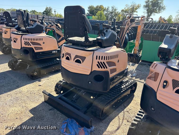 image for item ES8385 2024 Erie EM15 mini excavator