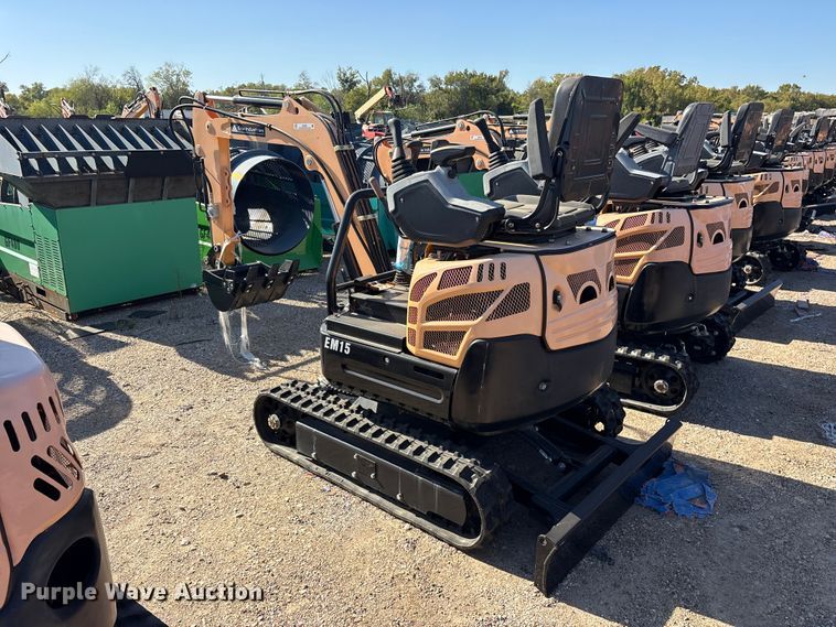 image for item ES8385 2024 Erie EM15 mini excavator