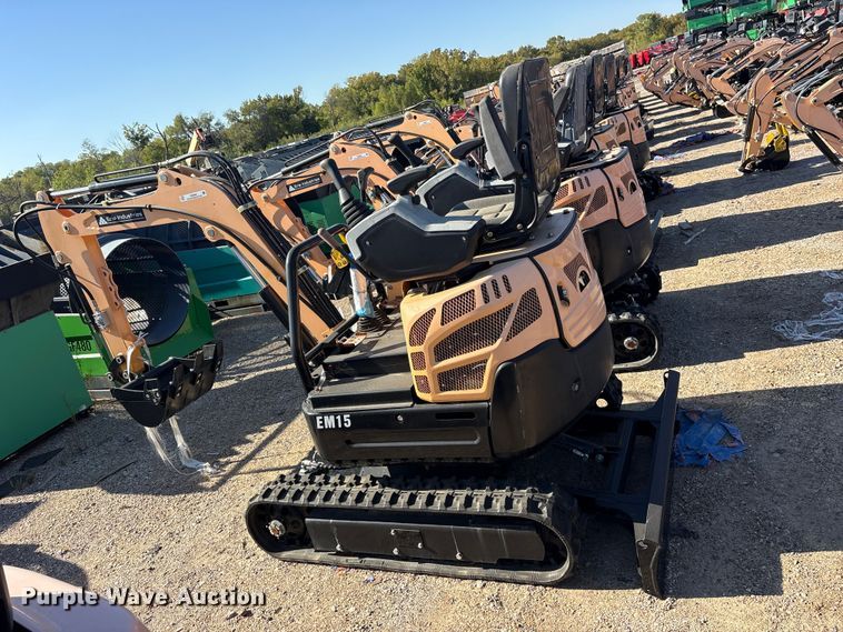 image for item ES8385 2024 Erie EM15 mini excavator
