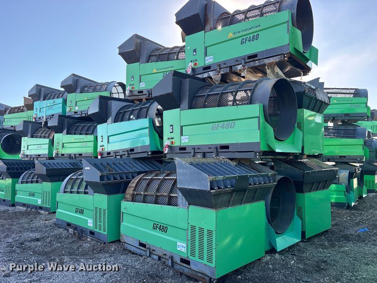 image for item ES8438 (24) Erie GF480 trommel screens