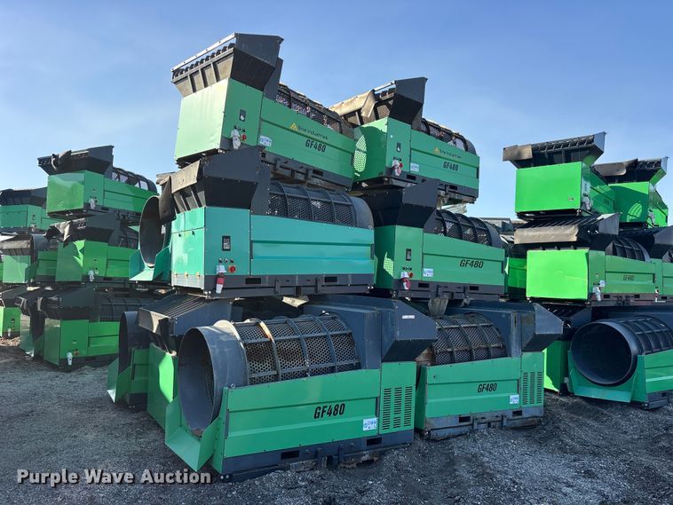 image for item ES8438 (24) Erie GF480 trommel screens