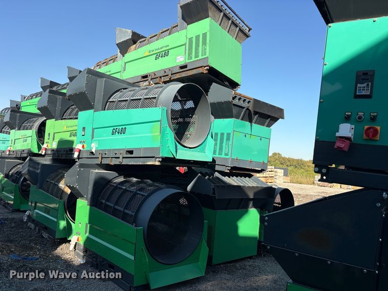 image for item ES8438 (24) Erie GF480 trommel screens