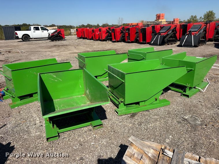 image for item ES8464 (6) 2024 Erie TG10 dump hoppers