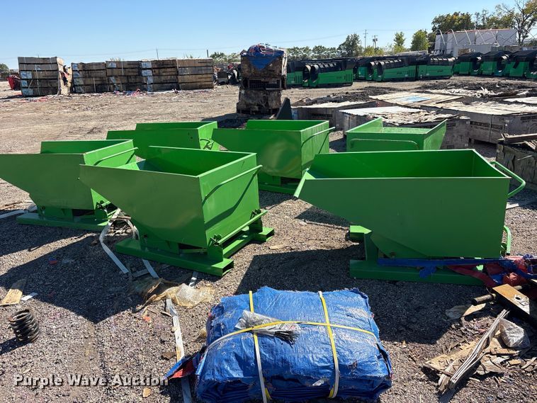 image for item ES8464 (6) 2024 Erie TG10 dump hoppers