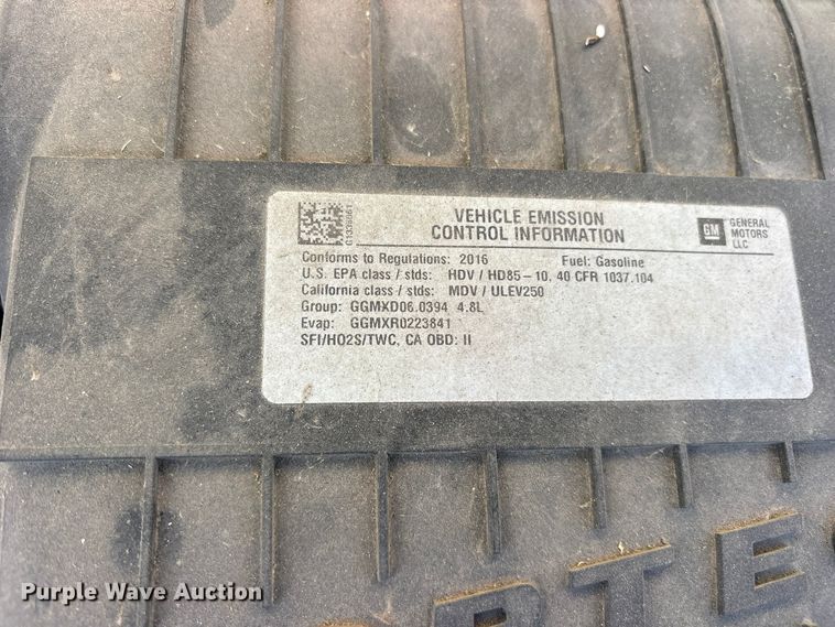 image for item ES8473 2016 Chevrolet Express 2500 van