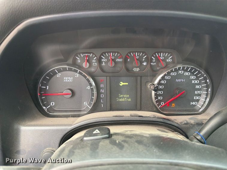 image for item EV7029 2021 Chevrolet Silverado 6500HD flatbed truck