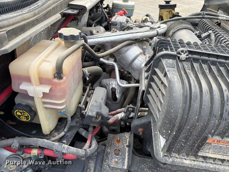 image for item EV7029 2021 Chevrolet Silverado 6500HD flatbed truck