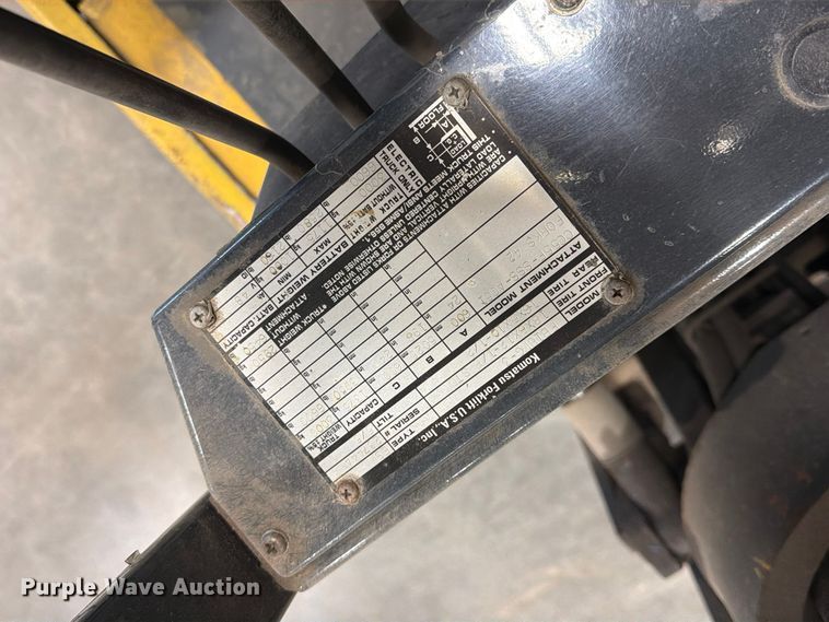 image for item EV7036 Komatsu FB18MG-3 forklift