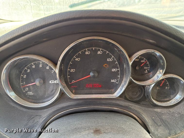 image for item EV7051 2007 Pontiac G6 