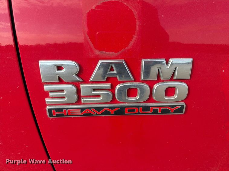 image for item EV7056 2014 RAM 3500 Crew Cab pickup truck