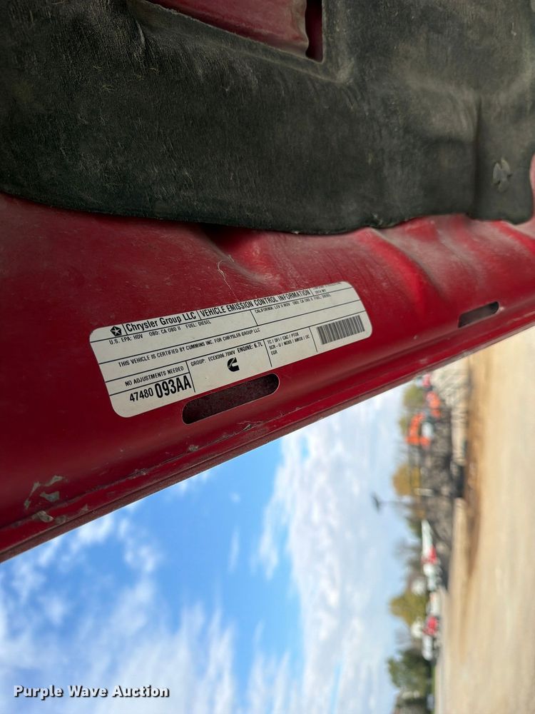 image for item EV7056 2014 RAM 3500 Crew Cab pickup truck
