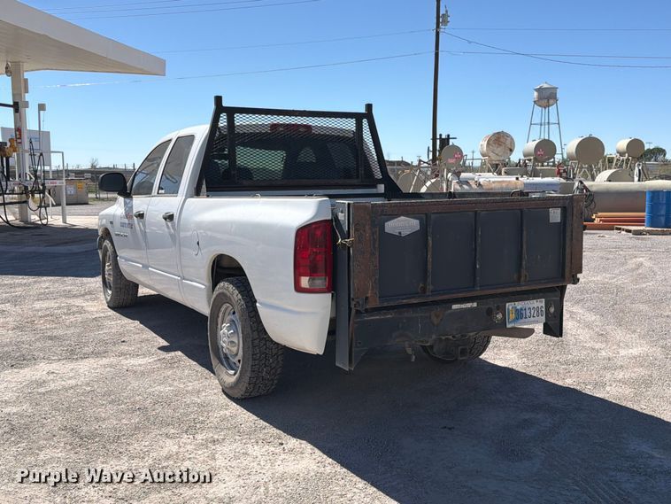image for item EW1176 2006 Dodge Ram 2500 Ext. Cab pickup truck