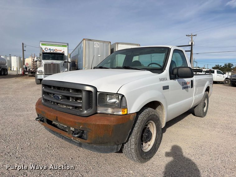 image for item EW1180 2004 Ford F250 Super Duty pickup truck