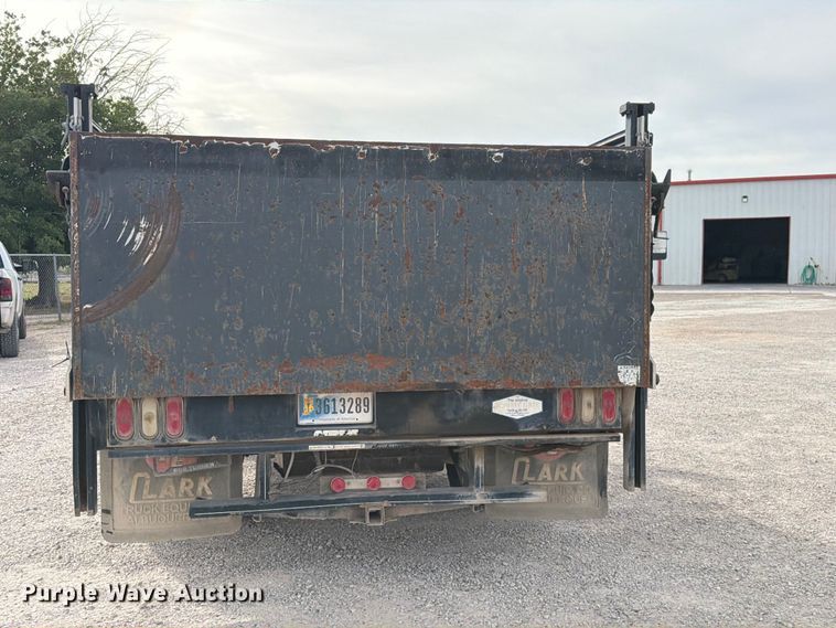 image for item EW1181 2009 Ford F350 Super Duty flatbed pickup truck