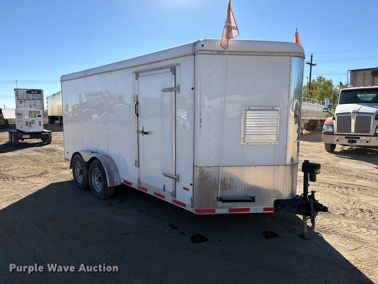 image for item EW2313 2021 Rc Trailers RTT 7X19TA5W spray foam trailer