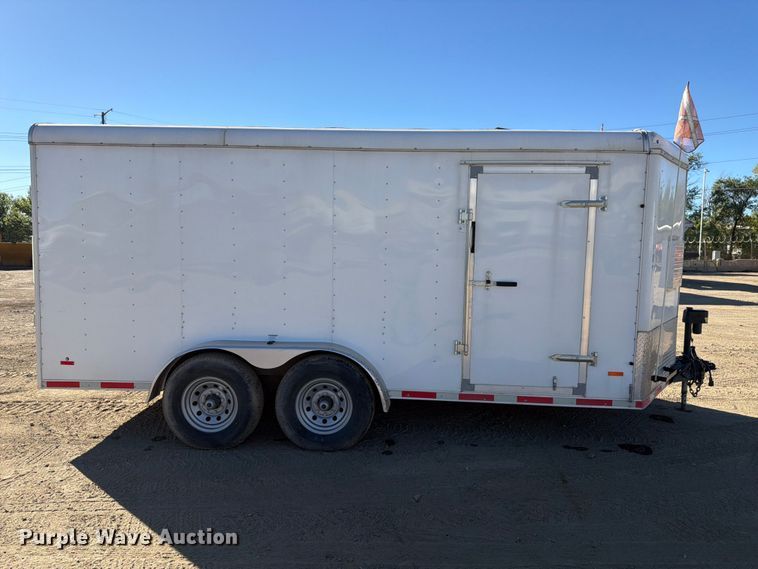 image for item EW2313 2021 Rc Trailers RTT 7X19TA5W spray foam trailer