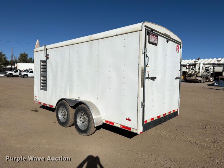 image for item EW2313 2021 Rc Trailers RTT 7X19TA5W spray foam trailer